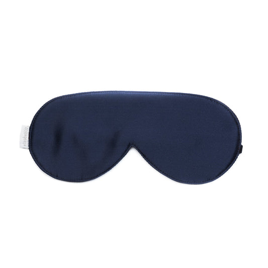 Navy Silk Sleep Mask